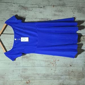 Infinity royal blue dress